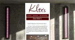 Desktop Screenshot of klees.info